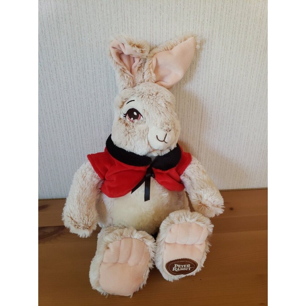 Peter Rabbit Plush Dan Dee Beatrix Potter 2020 Movie Collector Choice Red Jacket